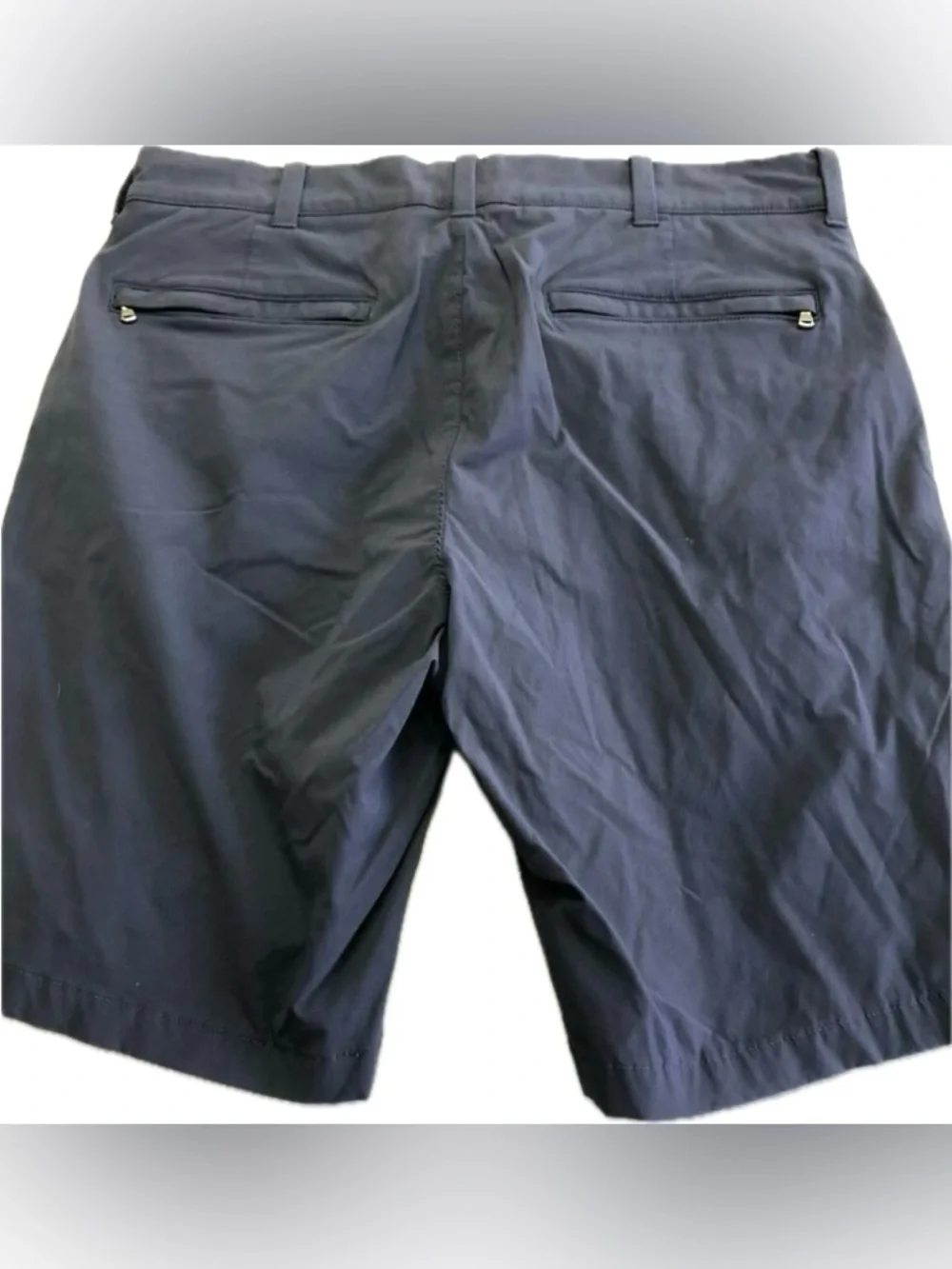 J. Crew Navy Blue Tech Technical Shorts Pockets Water Resistant Stretch 30 x 7